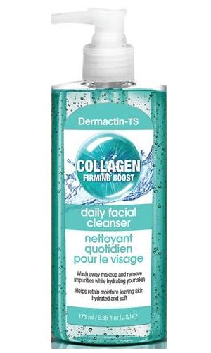 Dermactin-TS Daily Facial Cleanser w/Collagen 5.85oz 2PK