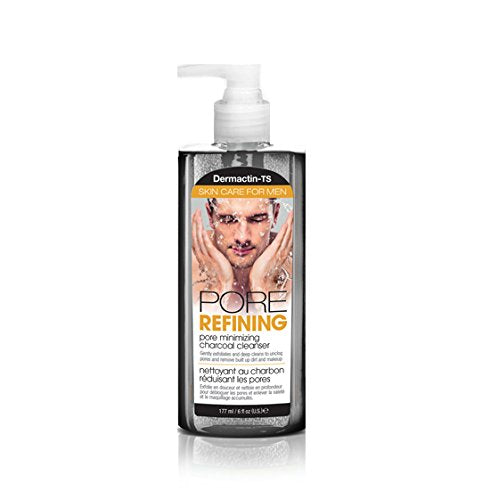 Dermactin-TS Men's Pore Refining Charcoal Cleanser Gel 5.7oz 2PK