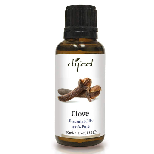 Difeel Essential Oil Immune Boost 4PC SET: Clove/Eucalyptus/Orange/Cinnamon