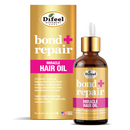 Difeel Bond & Repair Miracle Hair Oil 1.65 oz.