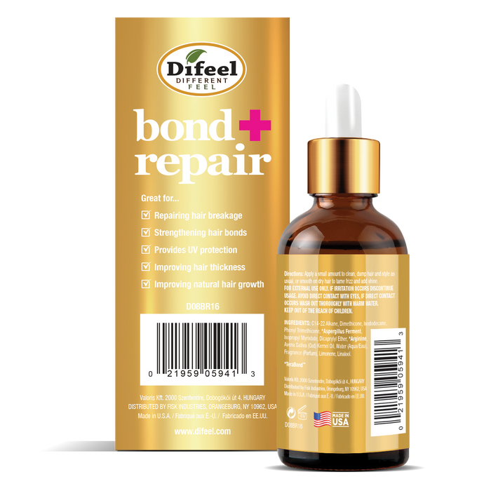 Difeel Bond & Repair Miracle Hair Oil 1.65 oz.