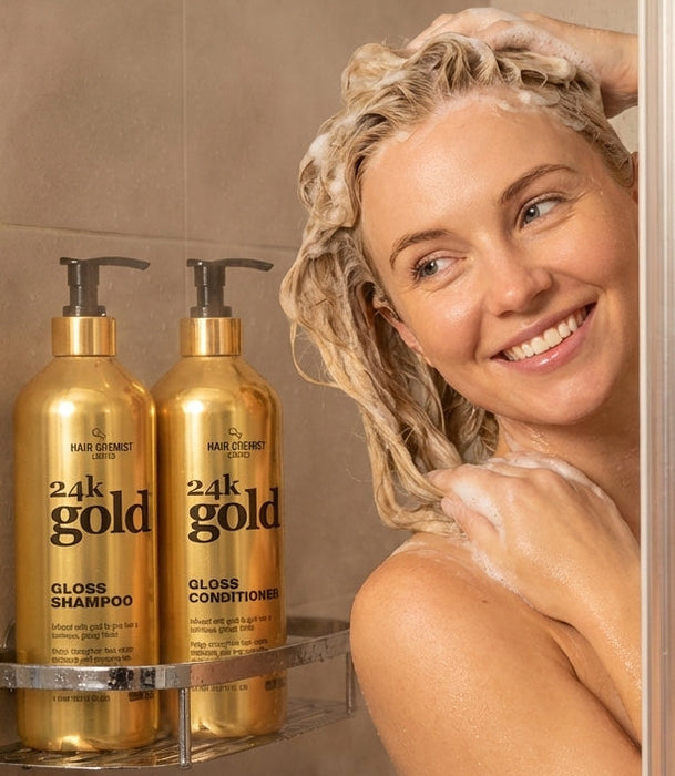Hair Chemist 24k Gold Gloss Shampoo 16.9 Ounces