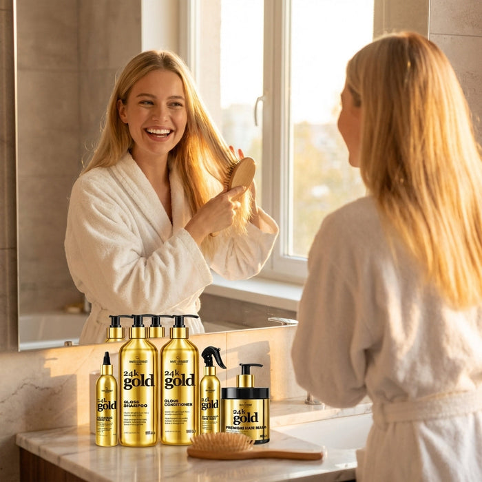 Hair Chemist 24K Gold Shampoo & Conditioner 16.9 Ounce 2-PC Set
