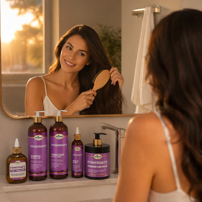 Difeel Rosemary Hair Oil Blend 8 Ounces