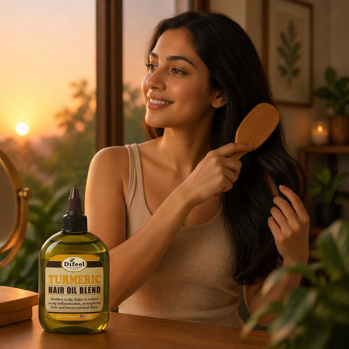 Difeel Turmeric Hair Oil Blend 7.1 Ounce