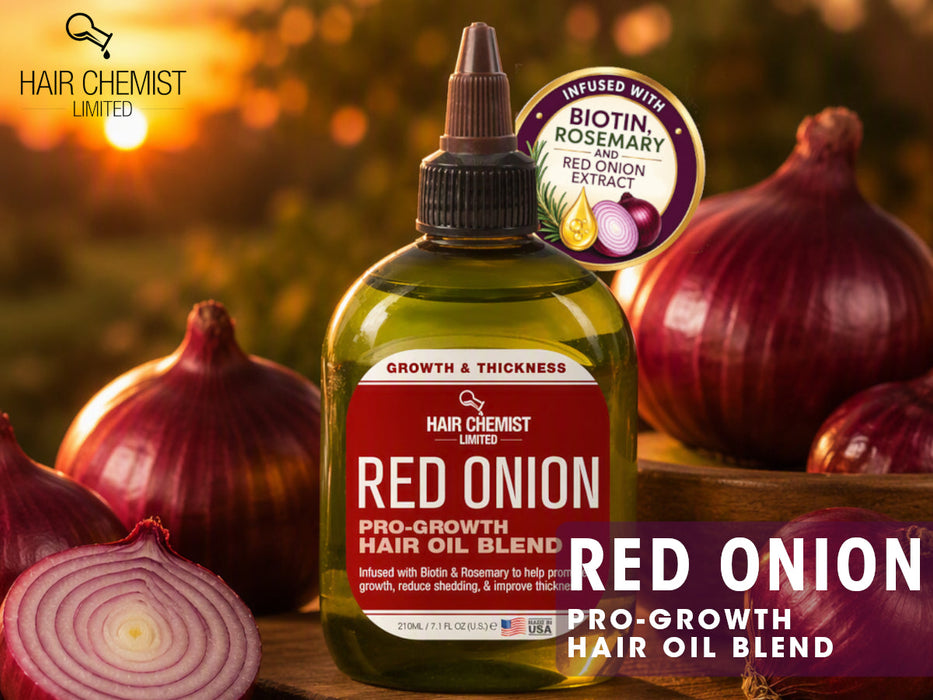 Hair Chemist Growth & Thickness Red Onion Pro-Growth Hair Oil Blend 7.1 oz.