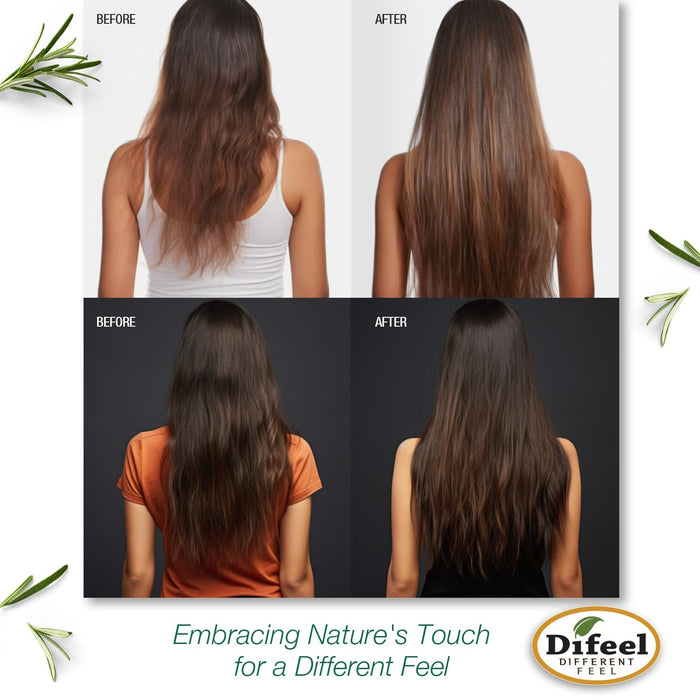 Difeel Rosemary and Mint Premium Hair Oil - Extra Large 33.8 oz.