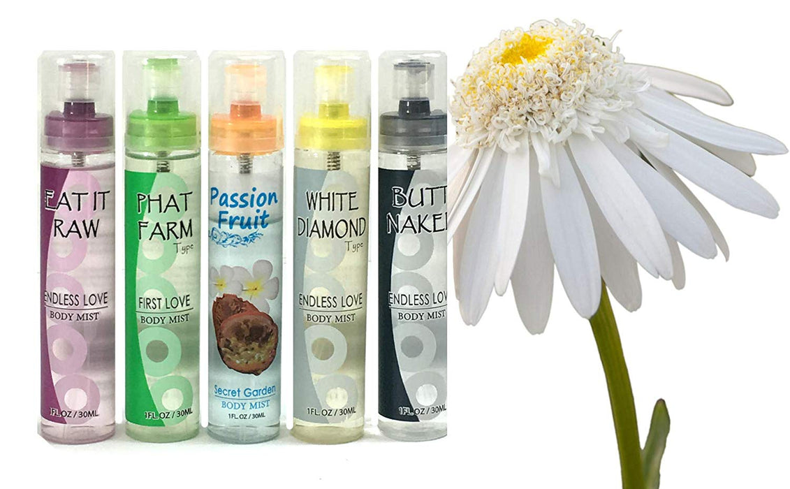 Difeel Endless Love Body Mist 10-PC Gift Set