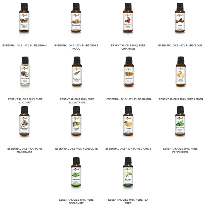 Difeel 100% Pure Essential Oils - The Complete Collection: 14 Piece Combo Set