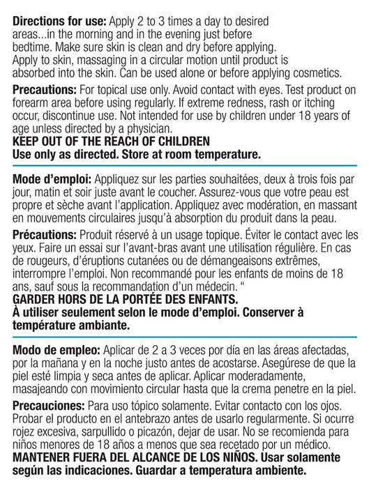 Crepe Be Gone Firming Neck Cream 3 oz.