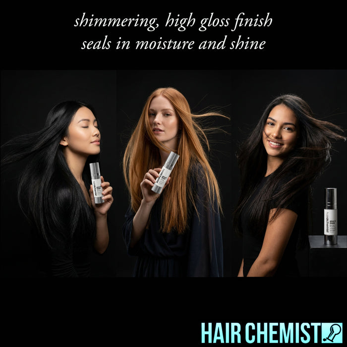 Hair Chemist Gloss & Shield Glossing Hair Serum - Travel Size 3 oz.