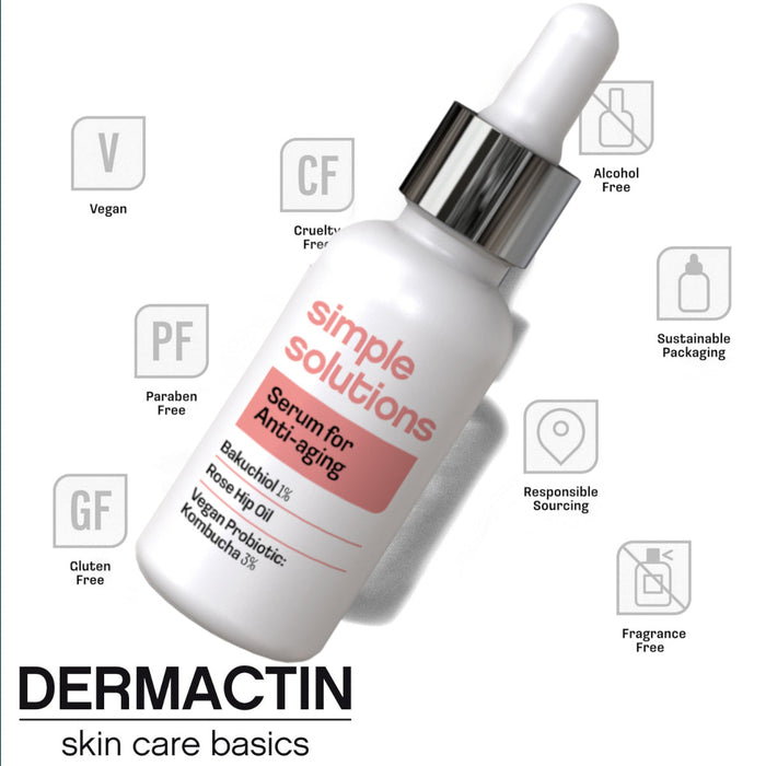 Dermactin Simple Solutions Serum for Anti-aging 1 oz