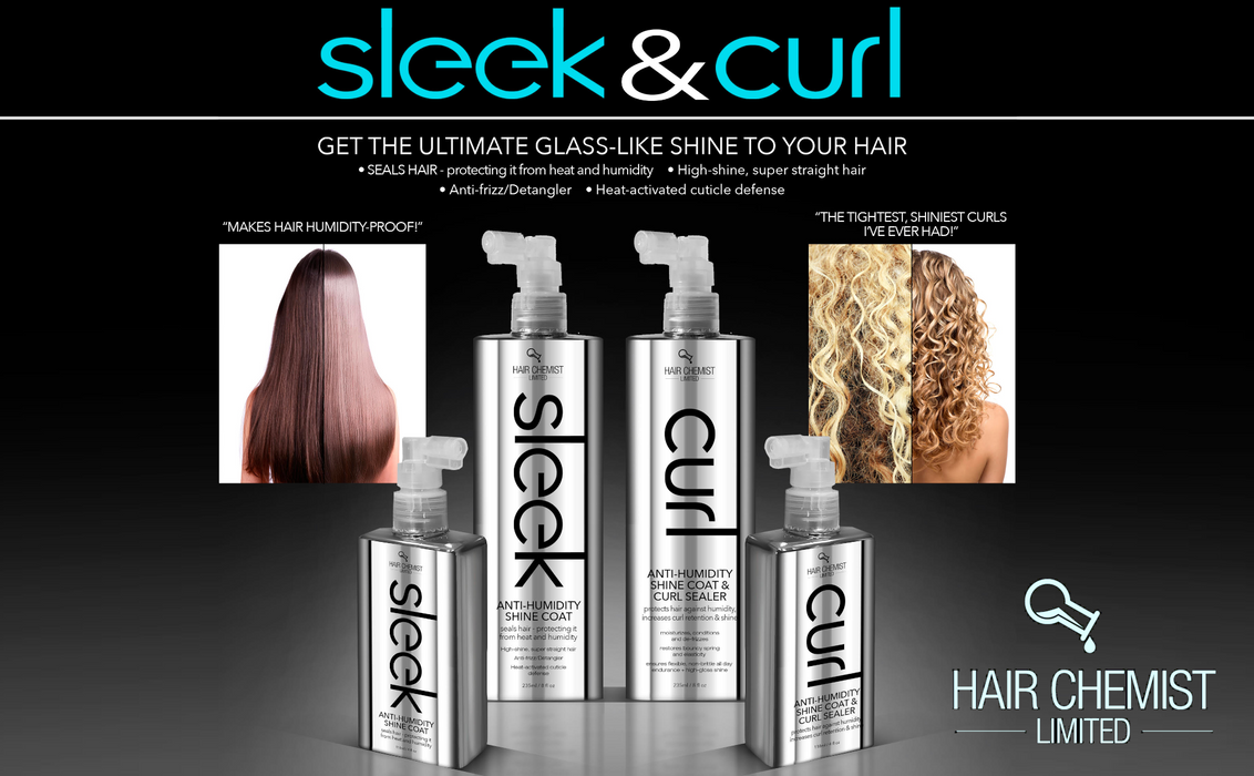 Hair Chemist CURL Anti Humidity Shine Coat & Curl Sealing Spray 8 oz.
