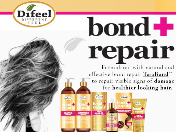 Difeel Bond & Repair Miracle Hair Oil 1.65 oz.