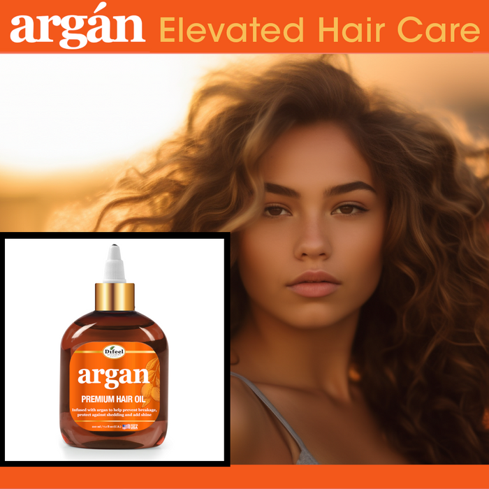 Difeel Elevated Argan Premium Hair Oil 7.1 oz.