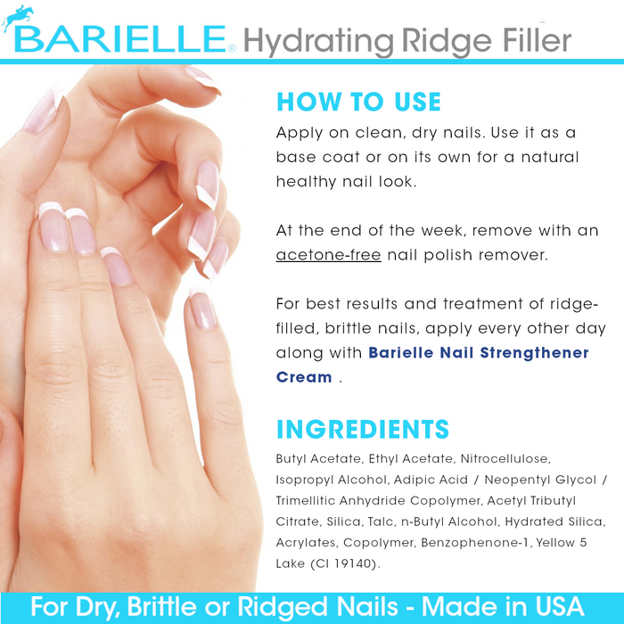 Barielle Hydrating Ridge Filler Base Coat .5 oz.