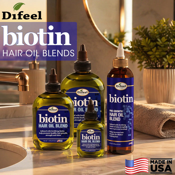 Difeel Biotin Hair Oil Blend 7.1 oz.