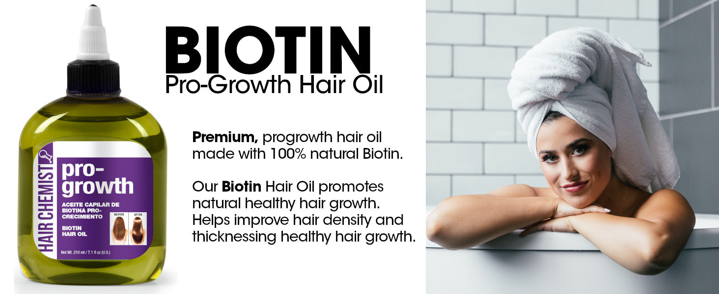 Hair Chemist Pro-Growth Biotin Hair Oil 7.1 oz.