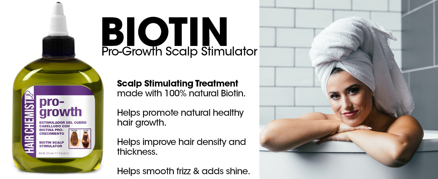 Hair Chemist Pro-Growth Scalp Stimulator with Biotin 7.1 oz.