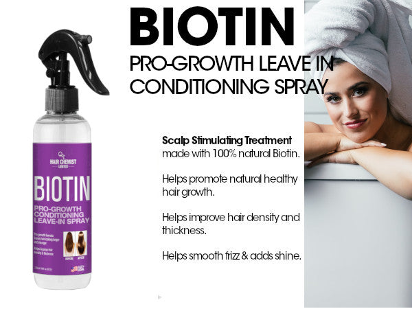 Hair Chemist Biotin Leave-in Conditioning Spray 6 oz