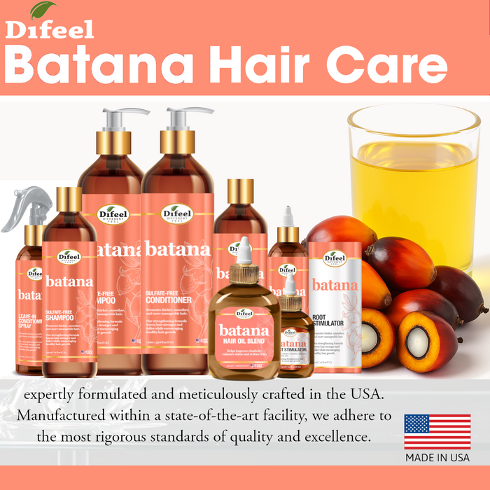 Difeel Batana Hair Oil Blend 8 Ounces