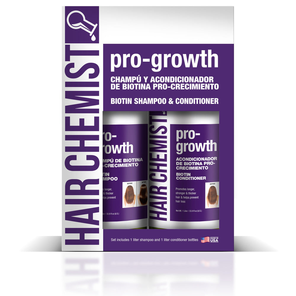 Hair Chemist Pro-Growth with Biotin Shampoo 33.8 oz. & Conditioner 33.8 oz. 2-PC Gift Box