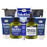 Difeel Biotin Hair Care Travel Set - 6-Piece Shampoo, Conditioner & More Set