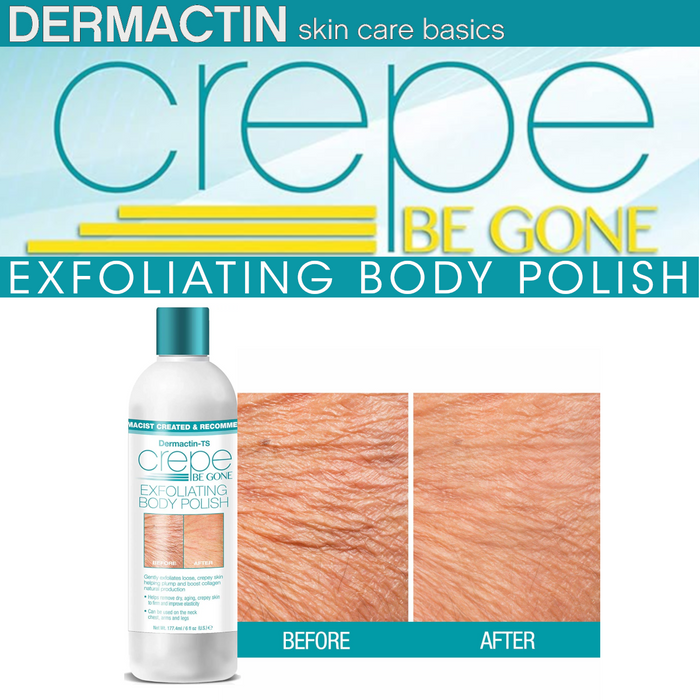 Dermactin-TS Crepe Be Gone Exfoliating Body Polish 6 oz.