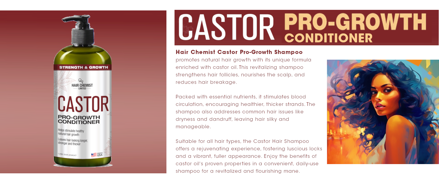 Hair Chemist Castor Pro-Growth Conditioner 33.8 oz.