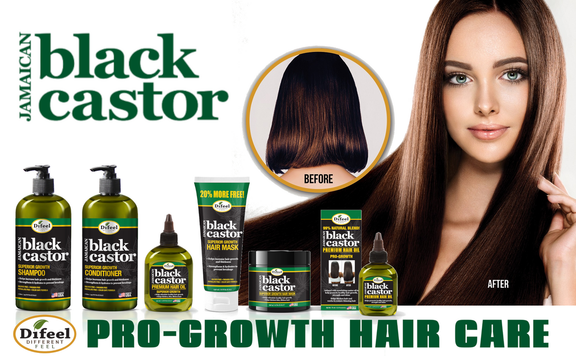 Difeel Superior Growth Jamaican Black Castor Root Stimulator 2.5 oz.