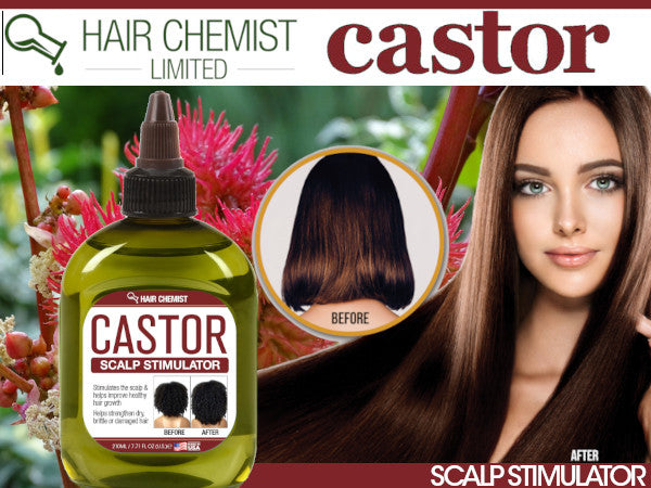 Hair Chemist Castor Pro-Growth Hair Oil Scalp Stimulator 7.1 oz.