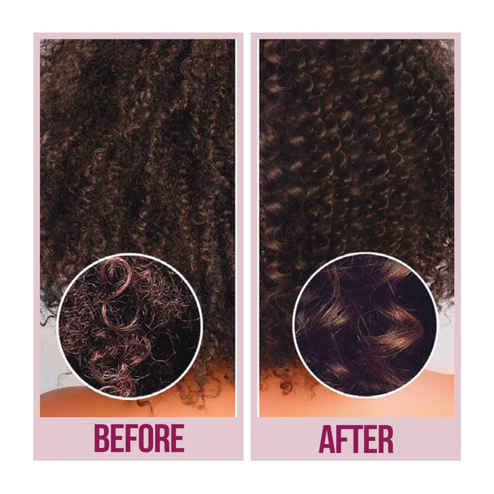 Difeel Growth and Curl Biotin Shampoo 12 oz.  and Conditioner 12 oz. 2-PC Gift Box