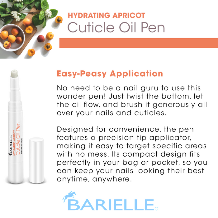 Barielle Hydrating Apricot Cuticle Oil Pen .14 oz