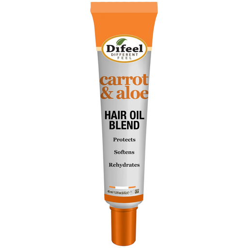 Difeel Mega Care Carrot & Aloe Oil Hair Oil Blend 1.4 oz. (PACK OF 2)