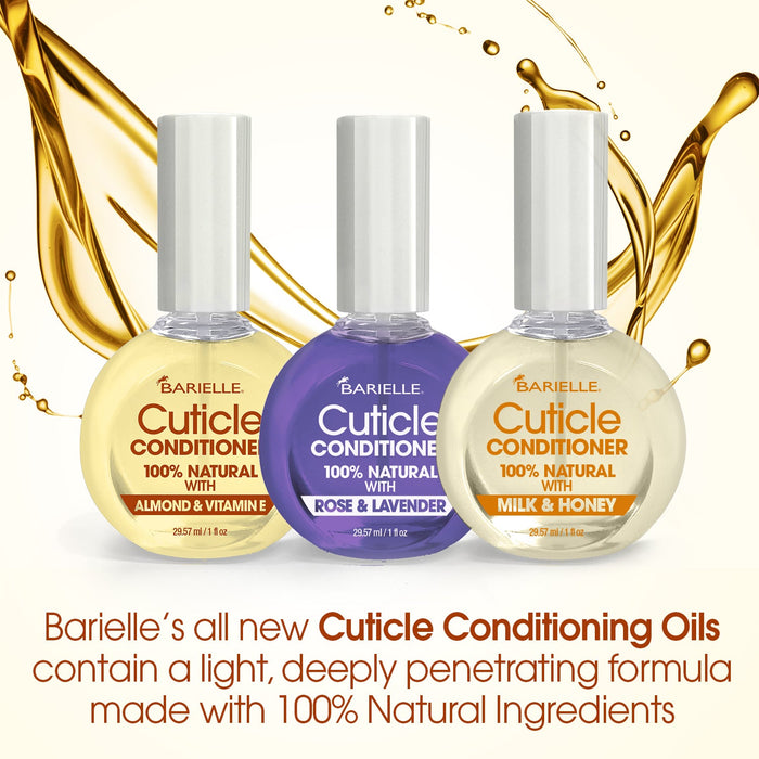 Barielle 100% Natural Cuticle Conditioner with Milk & Honey 1 oz.