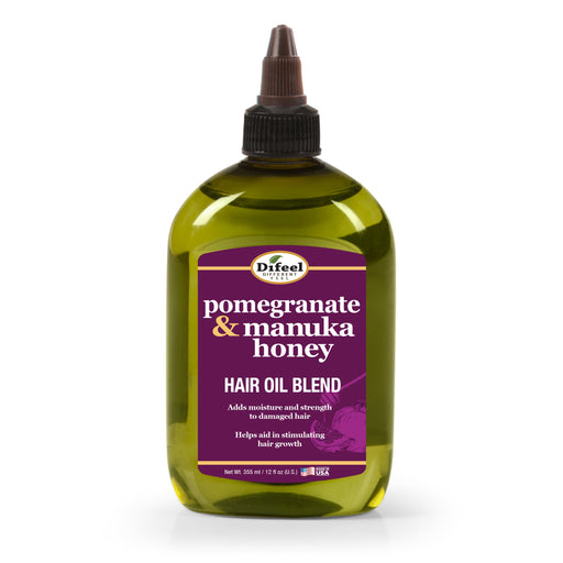 Difeel Elevated Pomegranate & Manuka Honey Hair Oil Blend 12 oz.