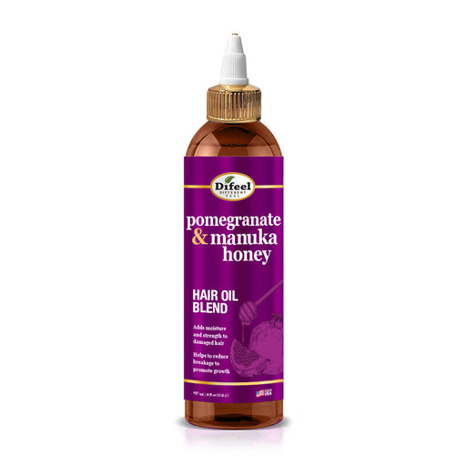 Difeel Pomegranate & Manuka Honey Hair Oil Blend 8 oz.