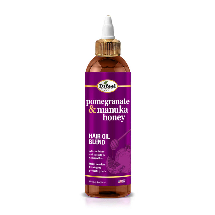 Difeel Pomegranate & Manuka Honey Hair Oil Blend 8 oz.