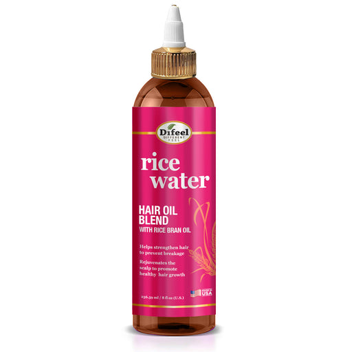 Difeel Rice Water Hair Oil Blend 8 oz.