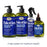 Difeel Biotin Regimen for Hair Growth - 4-Step Shampoo, Condition and Treatment System
