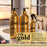 Hair Chemist 24K Gold Gloss Shampoo 33.8oz, Conditioner 33.8oz & Heat Protection Hair Mist 8oz – 3-Piece Shine & Protection System