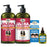 Difeel Men's Ultra Growth with Basil & Castor Oil 3-PC Hair Collection - Includes 33.8oz Shampoo, 33.8oz Conditioner and 2.5oz Men's Hair Oil