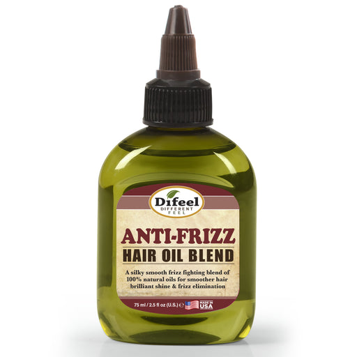 Difeel Anti-frizz Hair Oil Blend - Travel Size 2.5 oz.