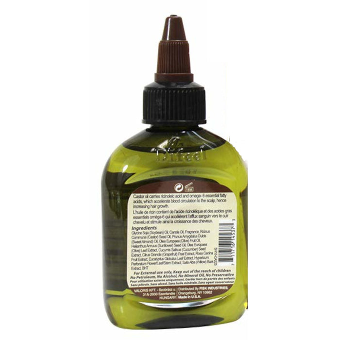 Difeel Classic Castor Hair Oil Blend 7.1 oz. (PACK OF 2)
