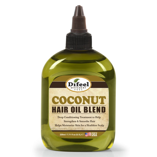 Difeel Coconut Hair Oil Blend 7.1 oz.