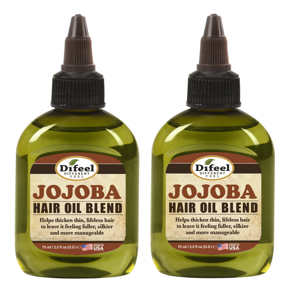 Difeel Jojoba Oil Hair Oil Blend  2.5 oz. (PACK OF 2)