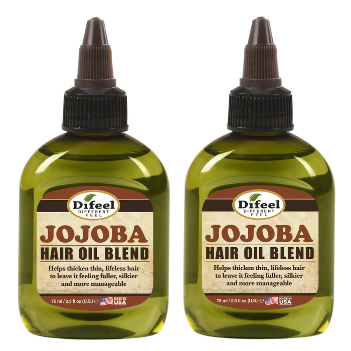 Difeel Jojoba Oil Hair Oil Blend  2.5 oz. (PACK OF 2)