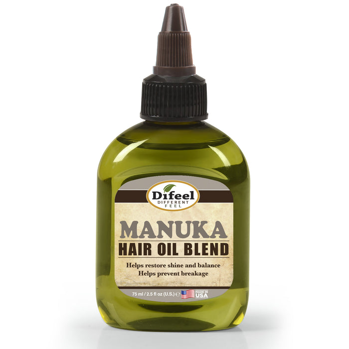 Difeel Manuka Hair Oil Blend - Travel Size 2.5 oz. (PACK OF 2)