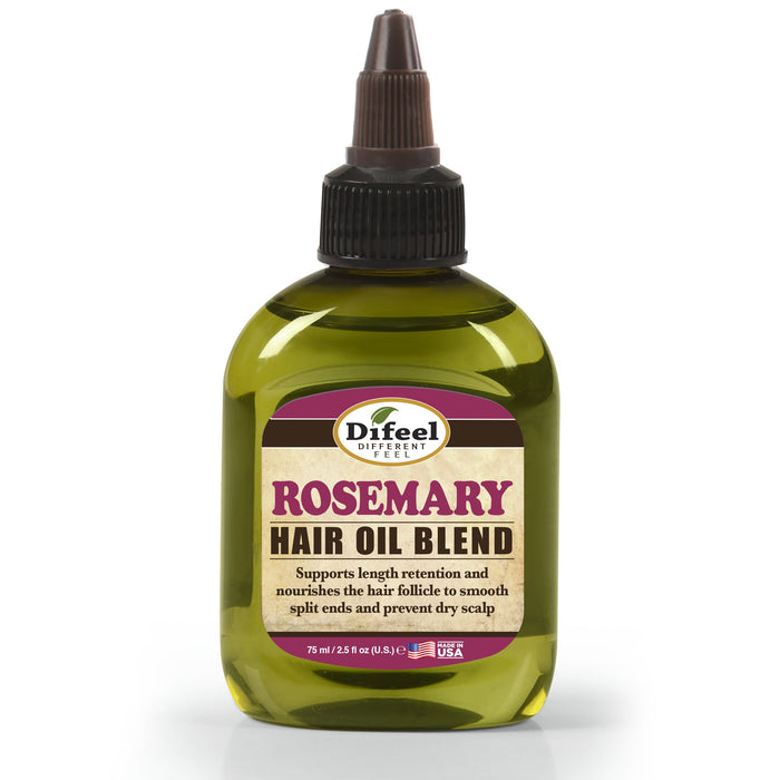 Difeel Rosemary Hair Oil Blend 2.5 oz.