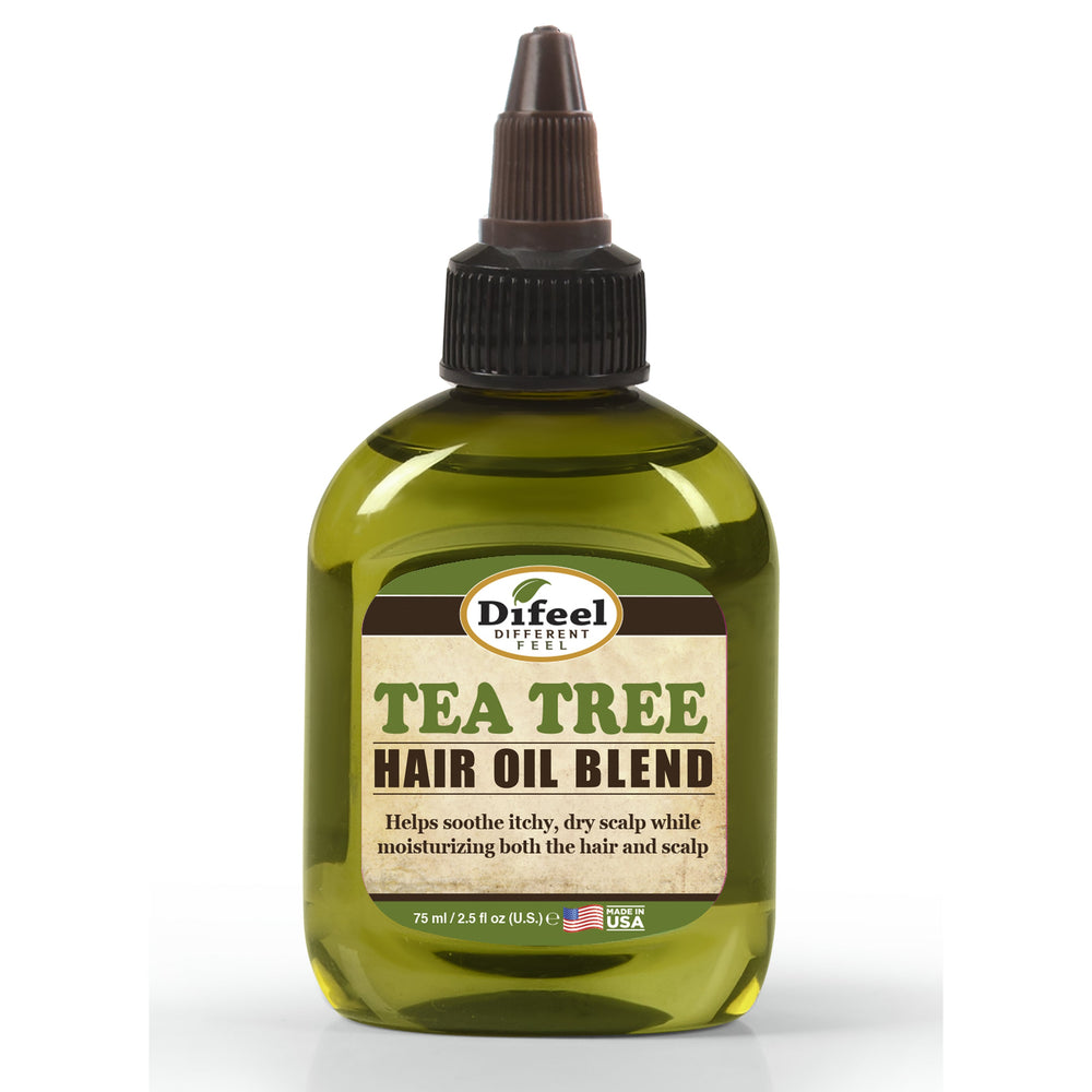 Difeel Tea Tree Hair Oil Blend - Travel Size 2.5 oz.s